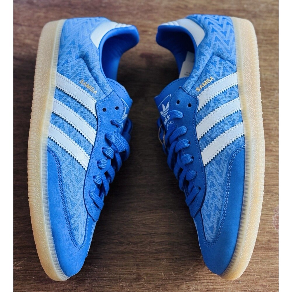 Women’s Size 10 adidas Samba OG Real Lilac Cloud White Gold Metallic IH3985 NIB - Picture 4 of 10